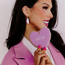 Kendra Scott Mckenna Gold Small Drop Earrings in Lilac Mother Of Pearl Image - 1