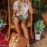Cabana Bound Embroidered Top In Cream Image - 1
