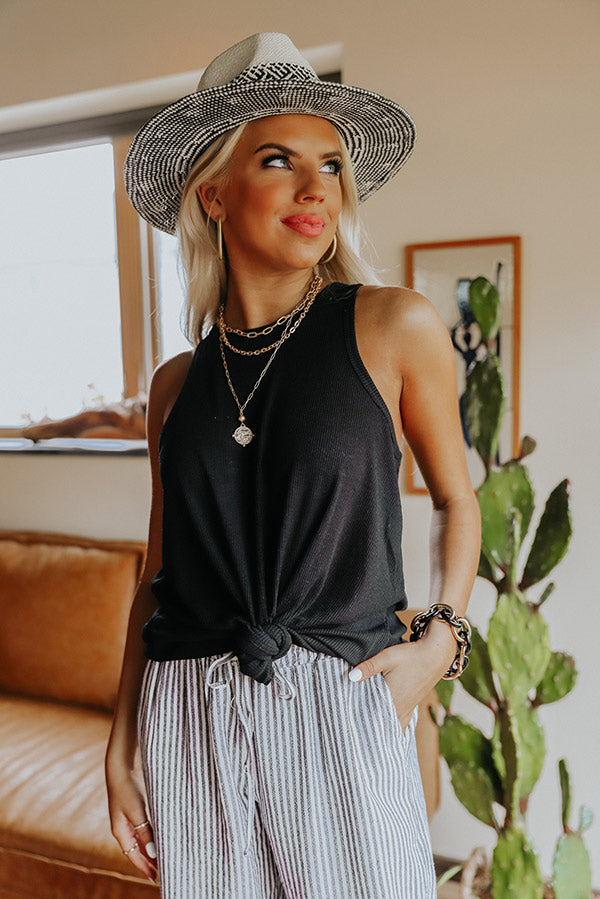 Open Highway Shift Tank In Black