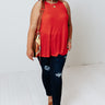 Open Highway Shift Tank In Scarlet   Curves Image - 1