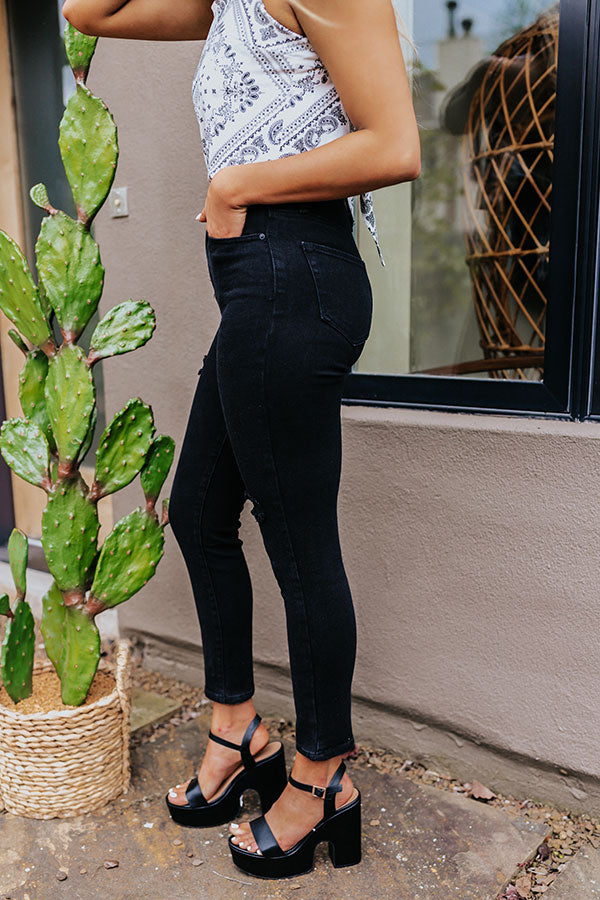 The Val High Waist Ankle Skinny Image - 3