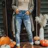 The Poston Midrise Ankle Skinny Image - 1