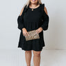 Nashville Sights Shift Dress In Black Curves Image - 1