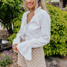 Make Amends Button Up Top In White Image - 1