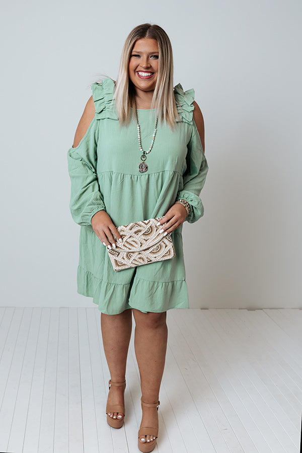 Nashville Sights Shift Dress In Pear   Curves Image - 1