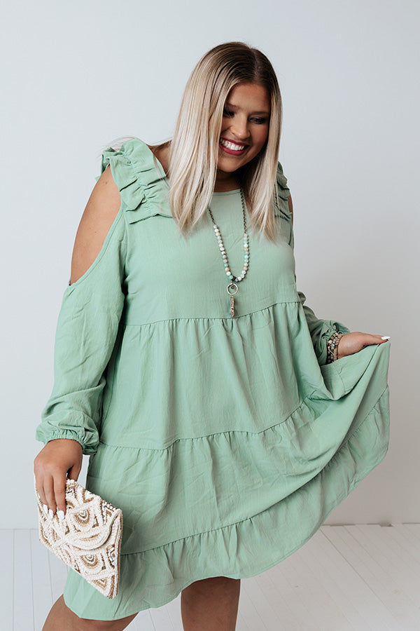 Nashville Sights Shift Dress In Pear   Curves Image - 2
