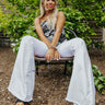 The Does High Waist Flares Image - 1