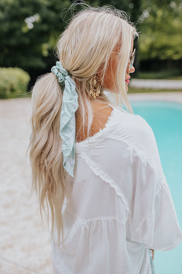 Madagascar Scarf Scrunchie