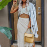 Poems And Prosecco Midi Skirt Image - 1