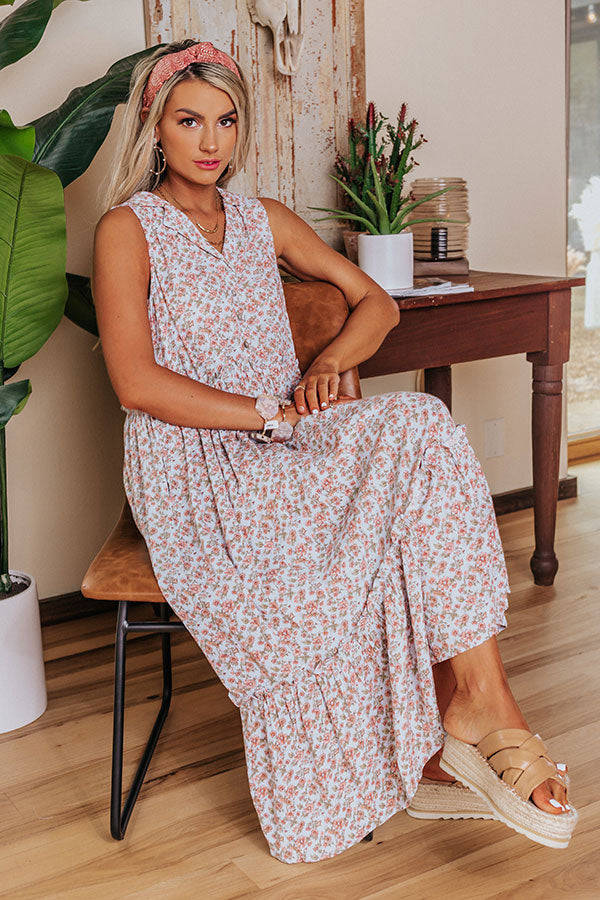Picked First Floral Midi