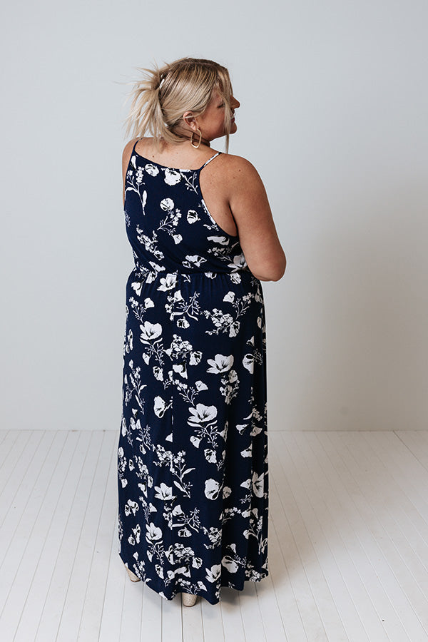 Paradise Loves You Floral Maxi Curves Image - 3