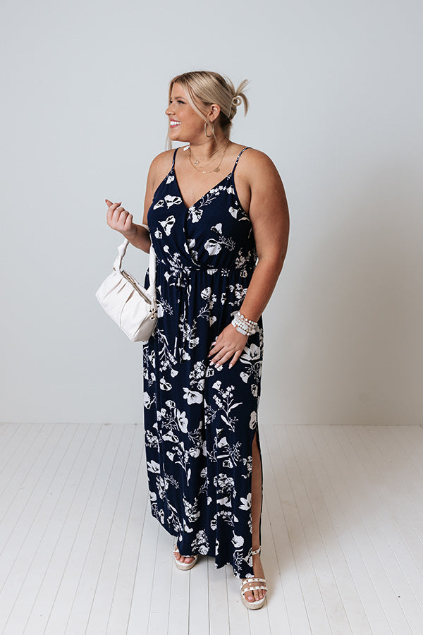 Paradise Loves You Floral Maxi Curves Image - 1