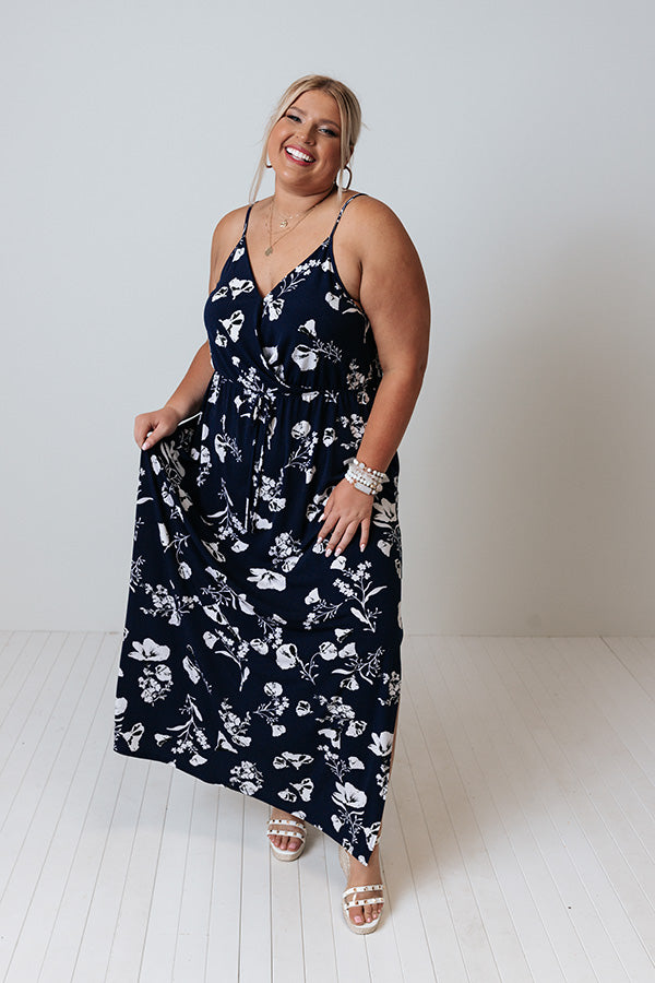 Paradise Loves You Floral Maxi Curves Image - 2