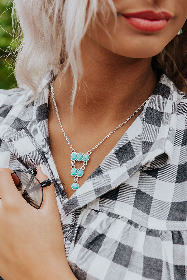 Secret Rendezvous Turquoise Necklace