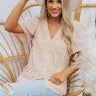 Fade Into You Shift Top In Rust Image - 1