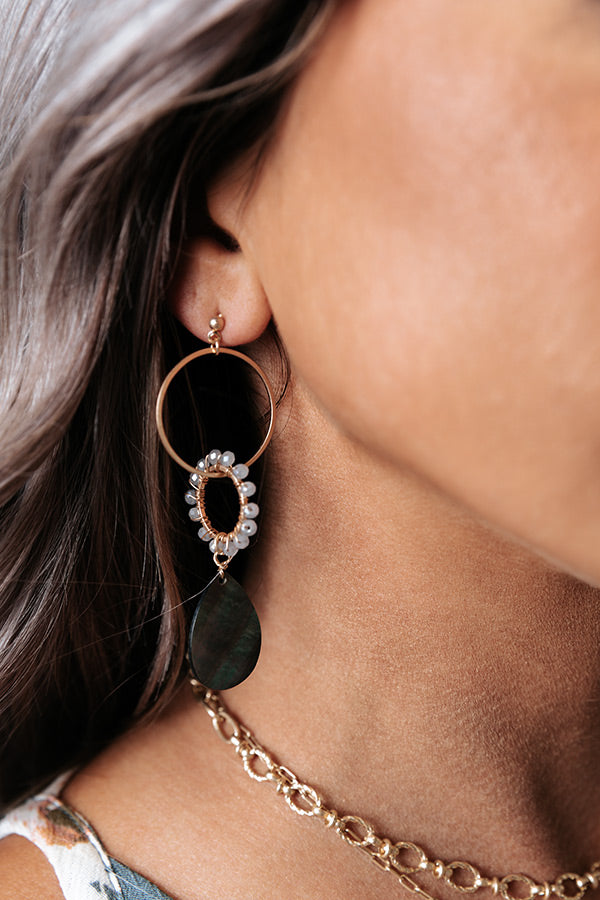 Brooklyn Brownstone Earrings In Grey Image - 2