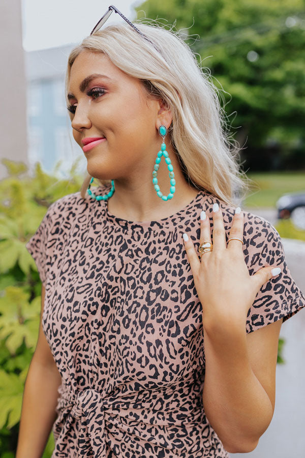 Beauty Editor Turquoise Earrings