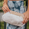Collecting Stories Woven Clutch In Birch Image - 1