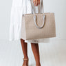 Champagne Suggestions Tote In Grey Image - 1