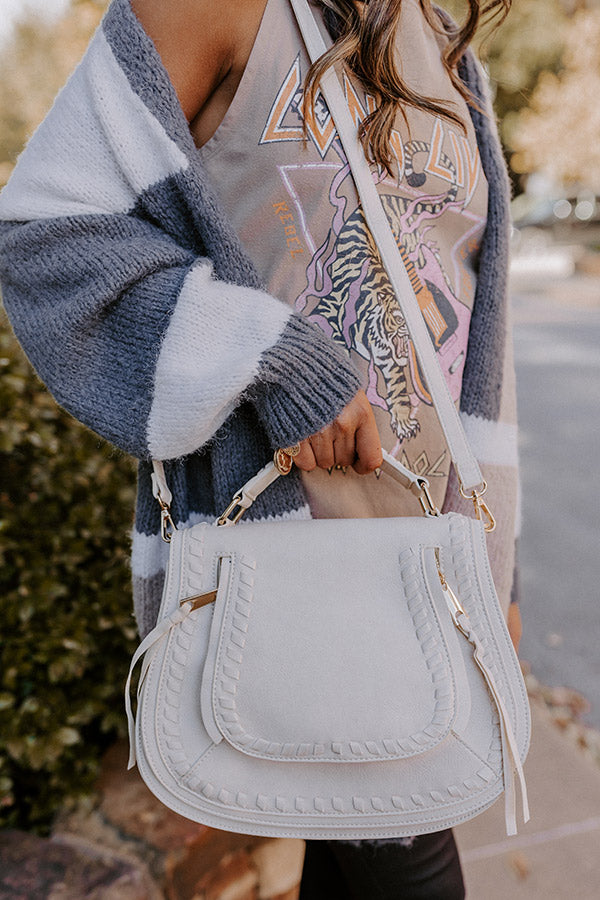 Windy City Crossbody In Cream