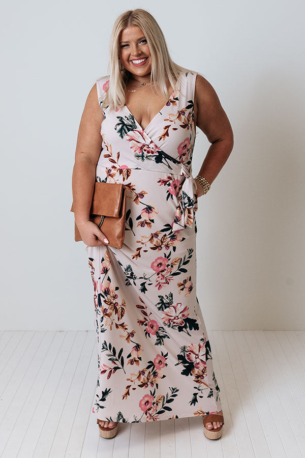 Tulum Travels Floral Maxi Curves Image - 2