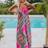 No Limits Satin Maxi In Pink Image - 1