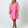 Certified Chic Babydoll Dress In Pink Image - 1