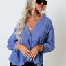Collecting Stories Shift Top In Periwinkle Image - 1