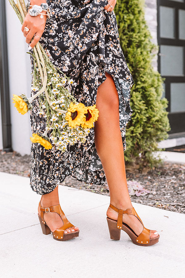 The Valentina Heel In Camel