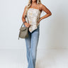 High Tower Ave Paisley Top In Birch Image - 1