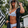 Malibu Bikini Top in Polka Dot Image - 1