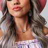 Kendra Scott Threaded Elisa Silver Pendant Necklace in Lilac Abalone Image - 1