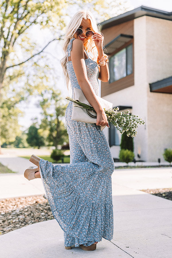 All Smiles In Soho Jumpsuit In Mint Image - 3