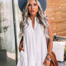 Good For You Romper in White Image - 1