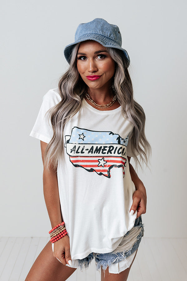 All-American Graphic T-shirt Image - 3
