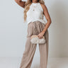 Deja Vu Knit Tank In Ivory Image - 1
