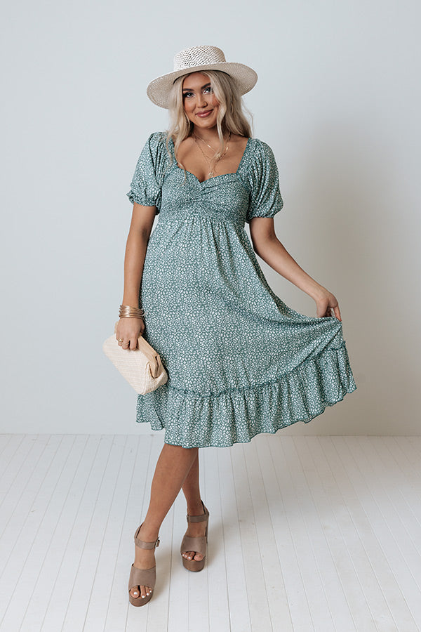 Simply Radiant Midi In Dark Pear Image - 1