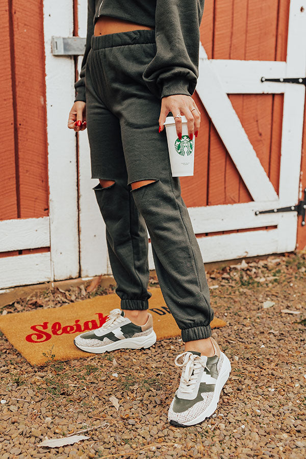 The Gilmore Sneaker In Deep Forest