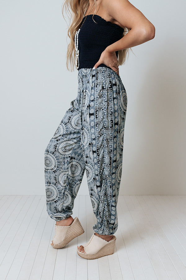 Santa Barbara High Waist Harem Pants Image - 4