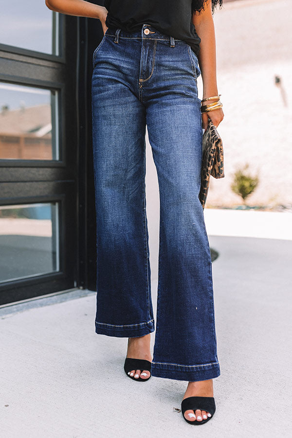 KanCan The Wentworth High Waist Jean In Dark Wash Image - 2