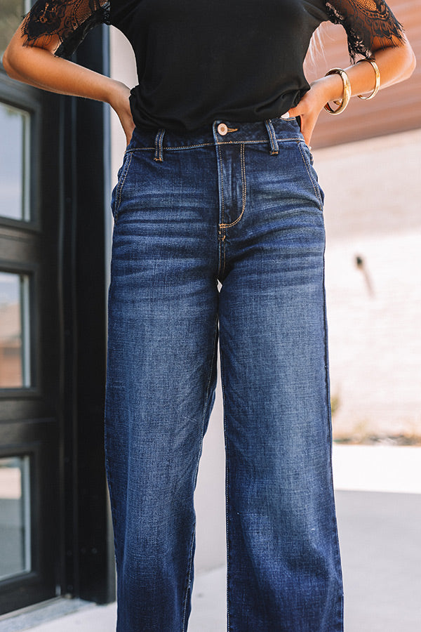 KanCan The Wentworth High Waist Jean In Dark Wash Image - 3
