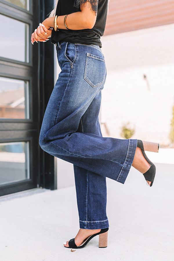 KanCan The Wentworth High Waist Jean In Dark Wash Image - 4