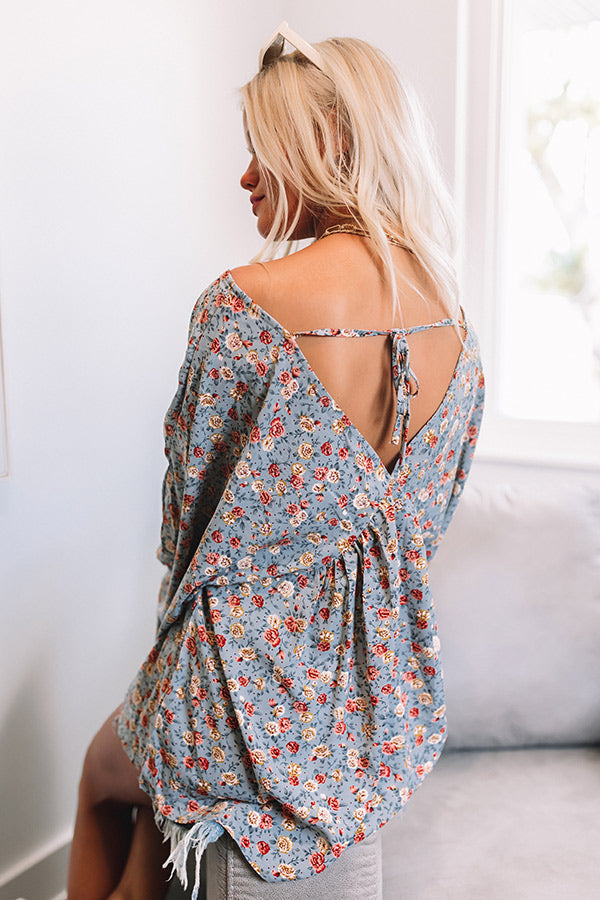 Peony Garden Babydoll Top Image - 4