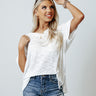 Laid Back In Laguna Knit Top In Ivory Image - 1