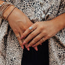 Sweet Daybreak Ring Set In Beige Image - 1