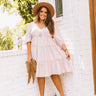 Renowned Love Babydoll Dress In Pink Curves Image - 1