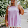 Open Highway Shift Tank In Lavender  Curves Image - 1