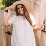 Southern Flair Floral Top In Cream   Curves Image - 1