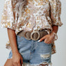 My Darling Dear Woven Belt In Brown Image - 1