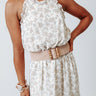 Sanibel Island Woven Belt In Latte Image - 1
